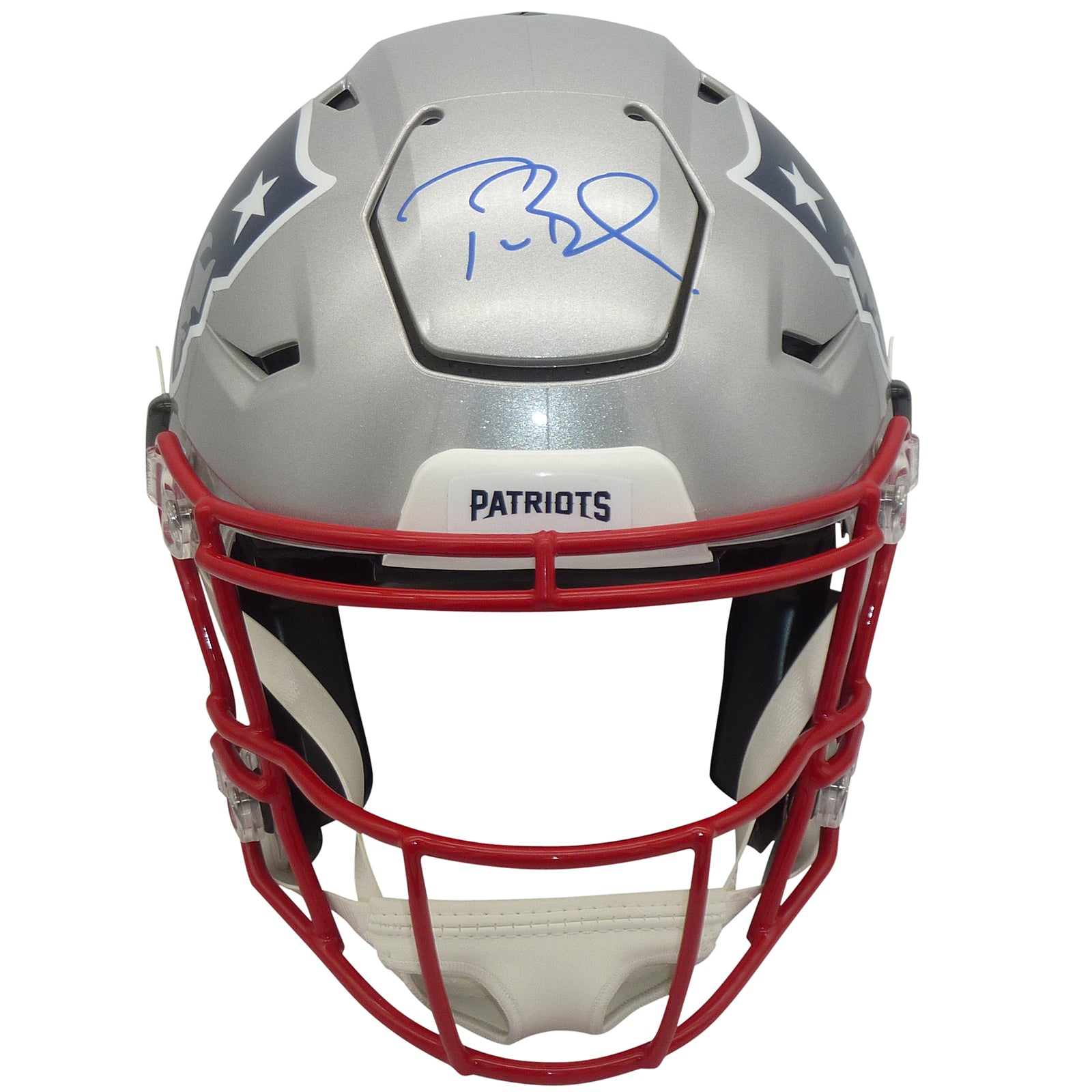 Tom Brady Autographed New England Patriots Riddell Speed Flex