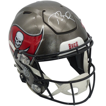 Tom Brady Autographed Tampa Bay Buccaneers Riddell Speed Flex Authentic Helmet - Fanatics Authentic