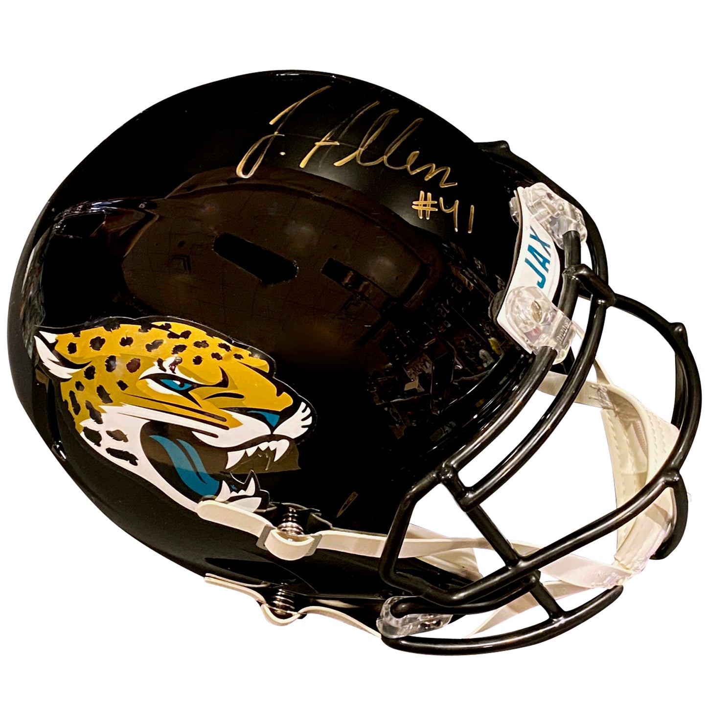 Josh Allen Autographed Jacksonville Jaguars (Speed) Deluxe Full-Size Replica Helmet