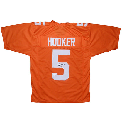 Hendon Hooker Autographed Tennessee Vols (Orange #5) Custom Jersey - JSA