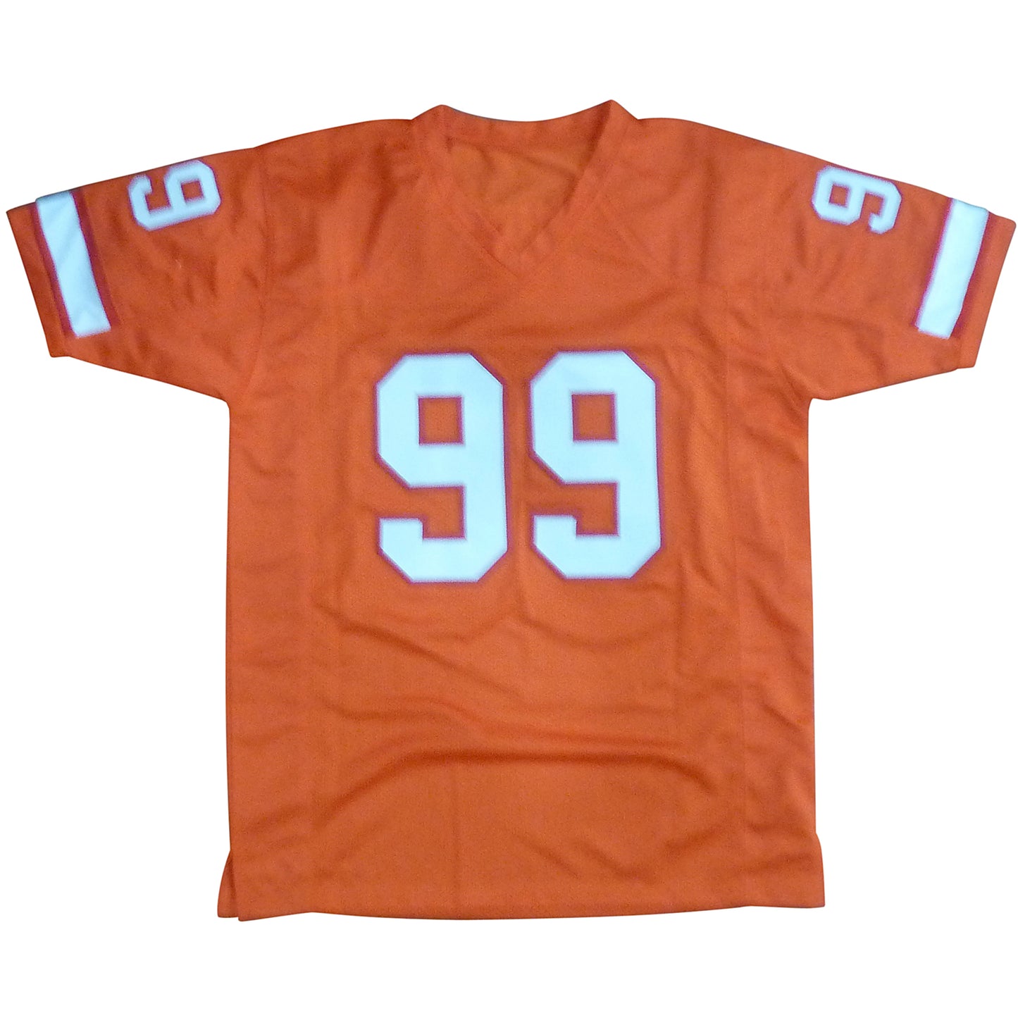 Warren Sapp Autographed Tampa Bay (Creamsicle Orange #99) Custom Jersey w/ "HOF 13" - Beckett