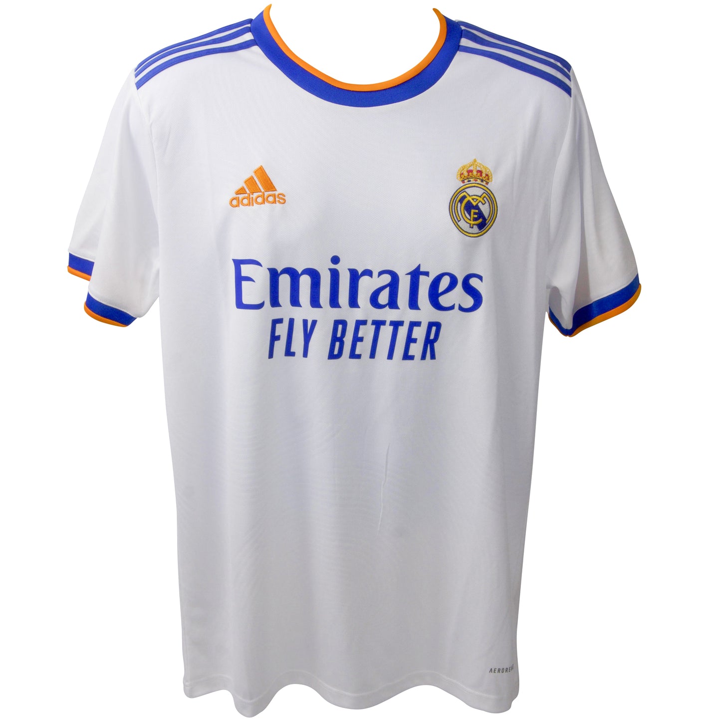 Karim Benzema Autographed Madrid (White #9) Soccer Jersey - BAS