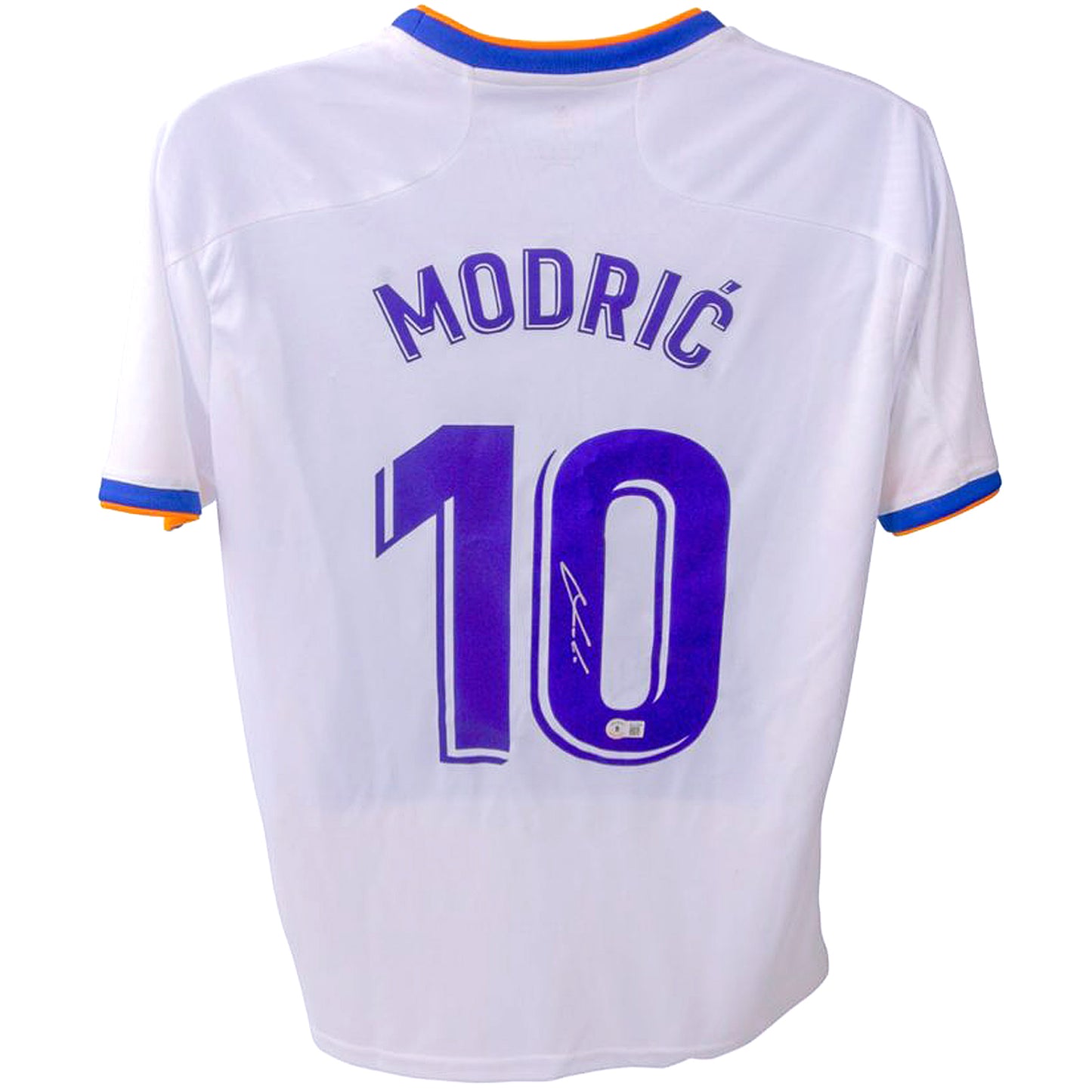 Luka Modric Autographed Real Madrid (White #10) Soccer Jersey - BAS
