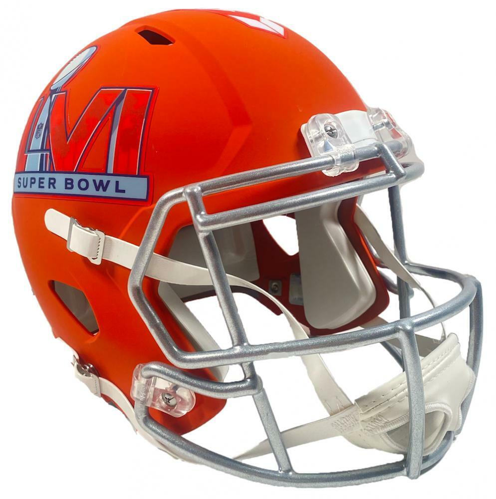Matthew Stafford Autographed Los Angeles Rams (Super Bowl LVI Logo) Deluxe Full-Size Replica Helmet – Fanatics