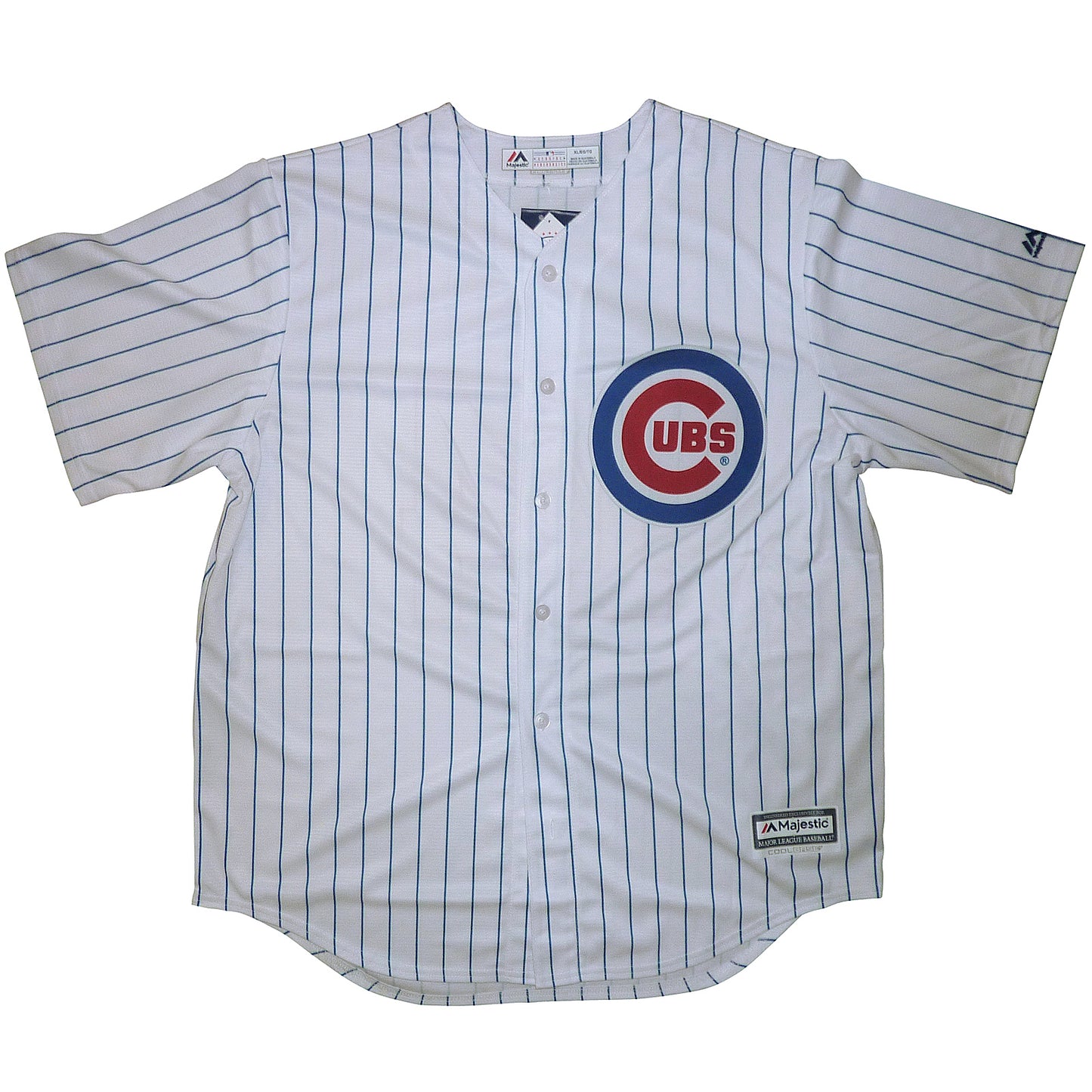 Ernie Banks Autographed Chicago Cubs (Pinstripe #14) Majestic Jersey w/ “Cubs 1953/1971” Jersey - PSADNA