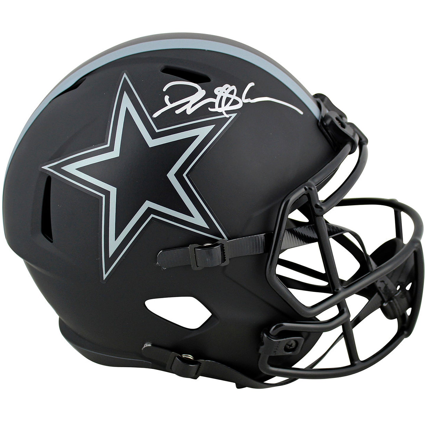 Deion Sanders Autographed Dallas Cowboys (ECLIPSE Alternate) Deluxe Full-Size Replica Helmet- Beckett