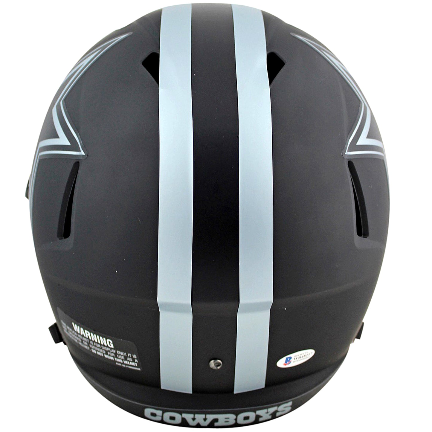 Deion Sanders Autographed Dallas Cowboys (ECLIPSE Alternate) Deluxe Full-Size Replica Helmet- Beckett