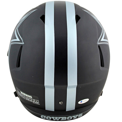 Deion Sanders Autographed Dallas Cowboys (ECLIPSE Alternate) Deluxe Full-Size Replica Helmet- Beckett