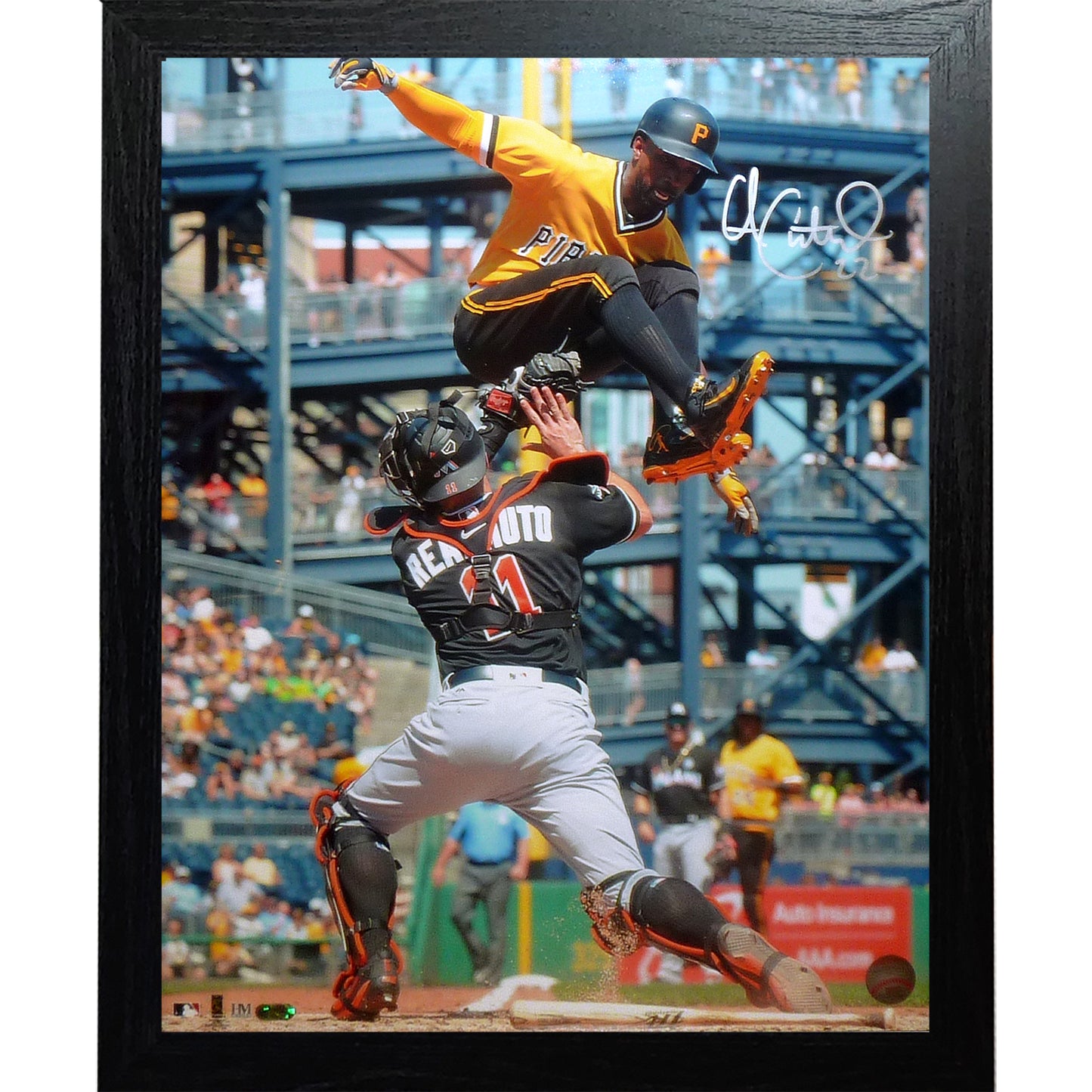 Andrew McCutcheon Autographed Pittsburgh Pirates Framed 16x20 Photo - JSA