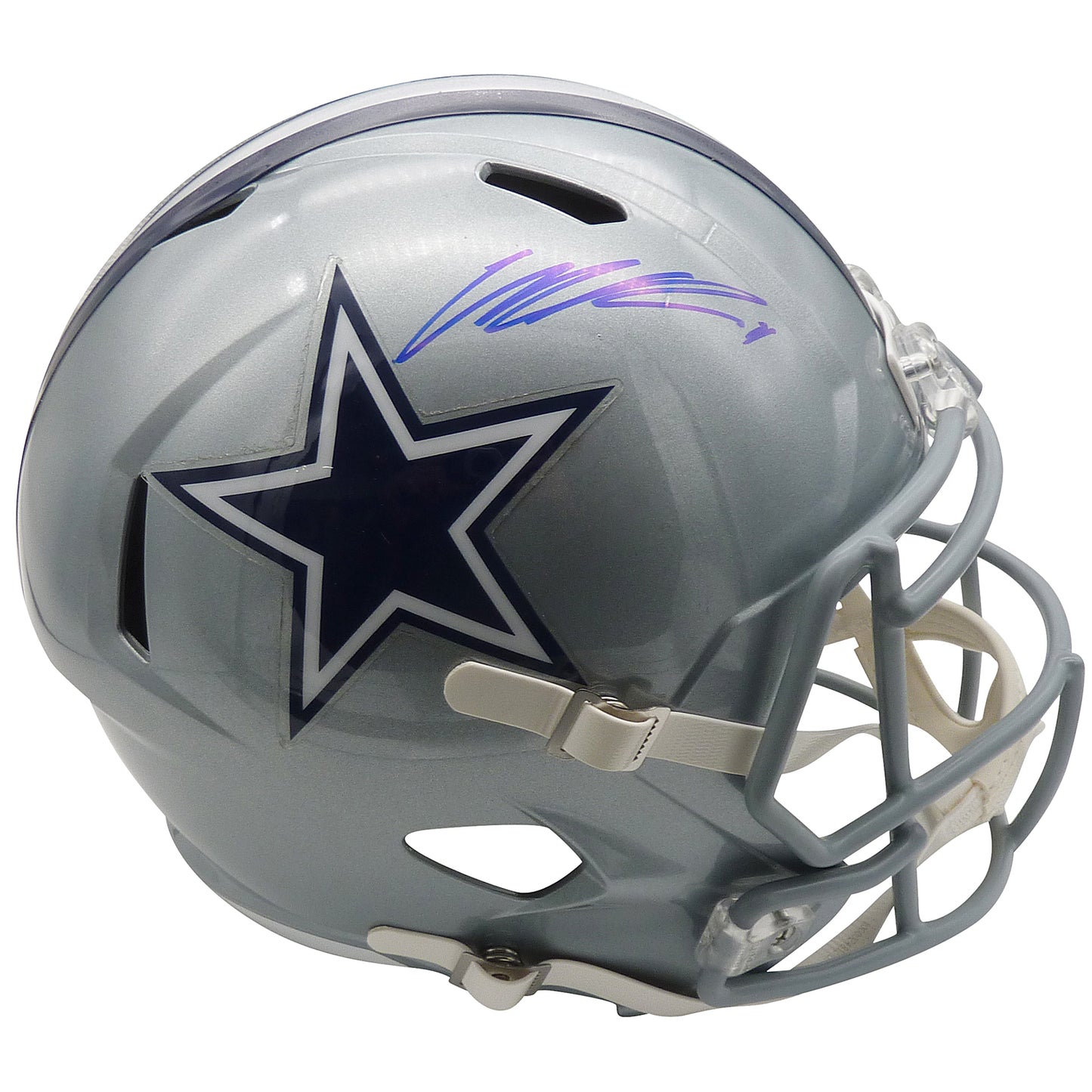 Micah Parsons Autographed Dallas Cowboys Deluxe Full-Size Replica Helmet - Fanatics