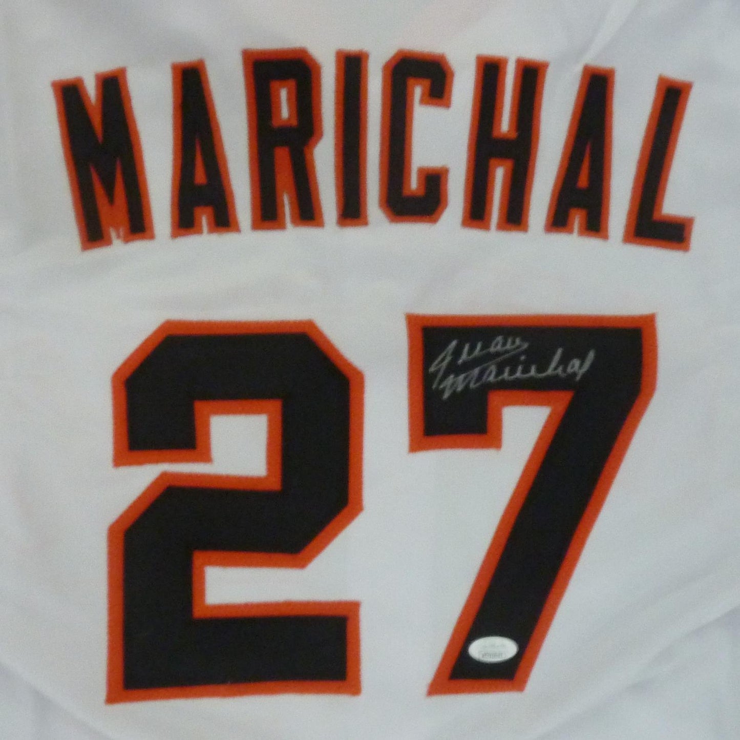Juan Marichal Autographed San Francisco (White #27) Custom Jersey - JSA