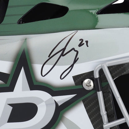 Jake Oettinger Autographed Dallas Stars Full-Size Replica Goalie Mask - Fanatics
