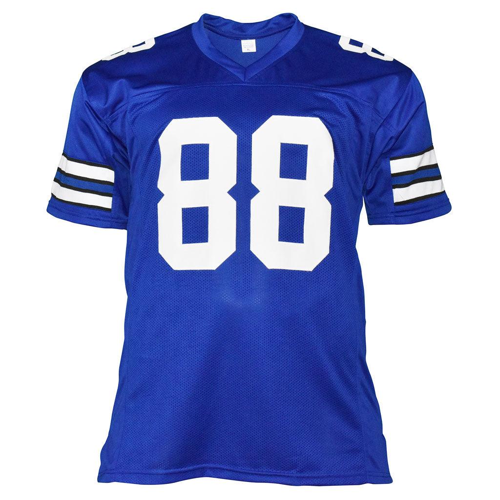 Drew Pearson Autographed Dallas (Blue #88) Custom Jersey - BAS
