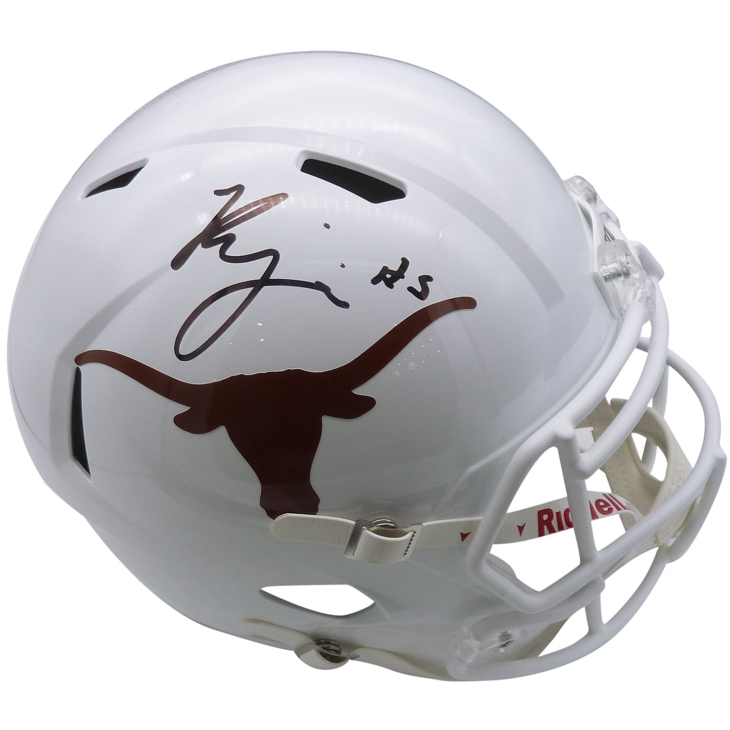 Bijan Robinson Autographed Texas Longhorns Mini Helmet – Beckett
