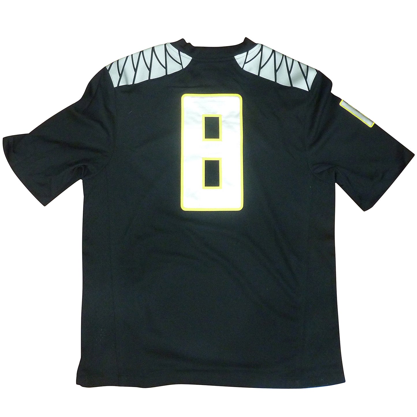 Marcus Mariota Autographed Oregon Ducks (Black #8) Nike Jersey - MM