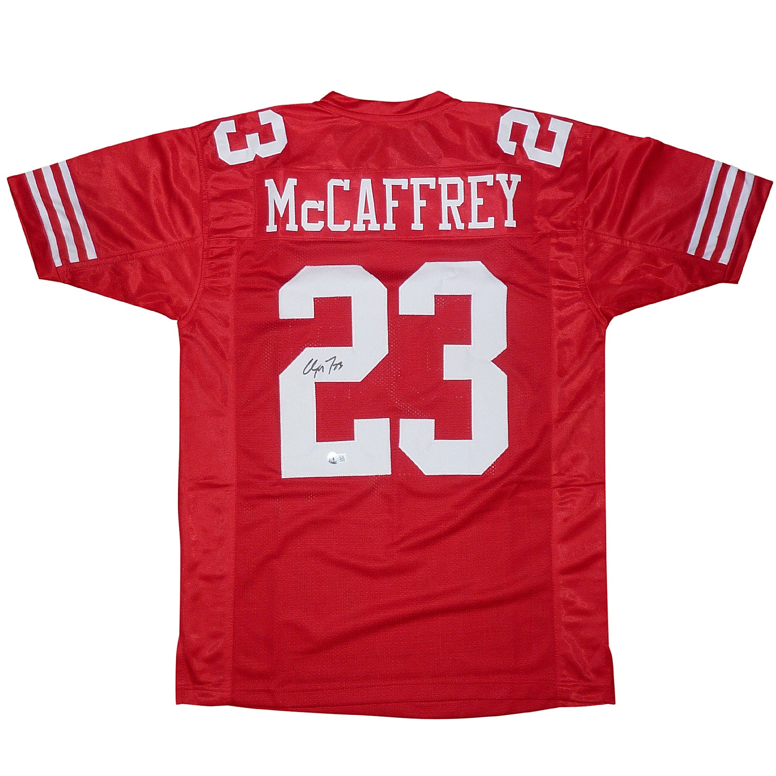 christian mccaffrey stitched jersey