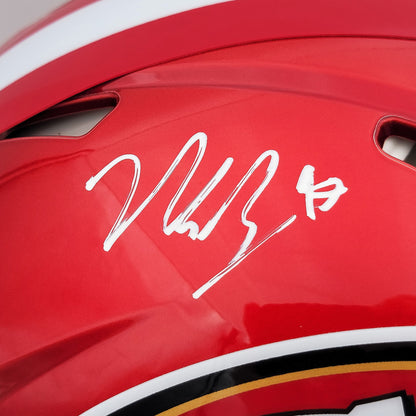 Nick Bosa Autographed San Francisco 49ers (FLASH Alternate) Deluxe Full-Size Replica Helmet - Beckett