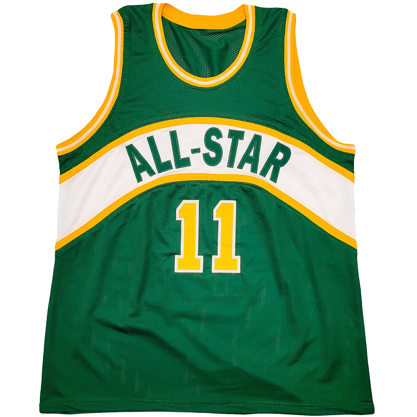 Detlef Schrempf Autographed Seattle (Green #11) Jersey – MCS