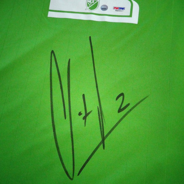 Clint Dempsey Autographed Seattle Sounders (Green #2) Adidas Soccer Jersey - PSADNA