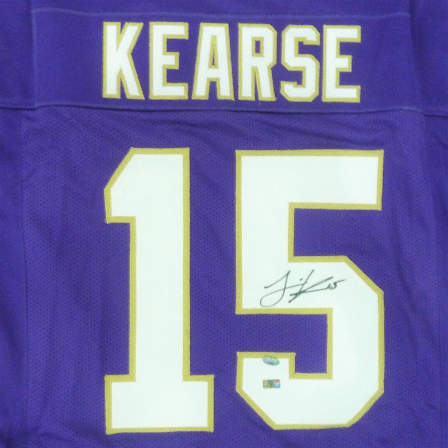 Jermaine Kearse Autographed Washington Huskies (Purple #15) Custom Jersey - MCS