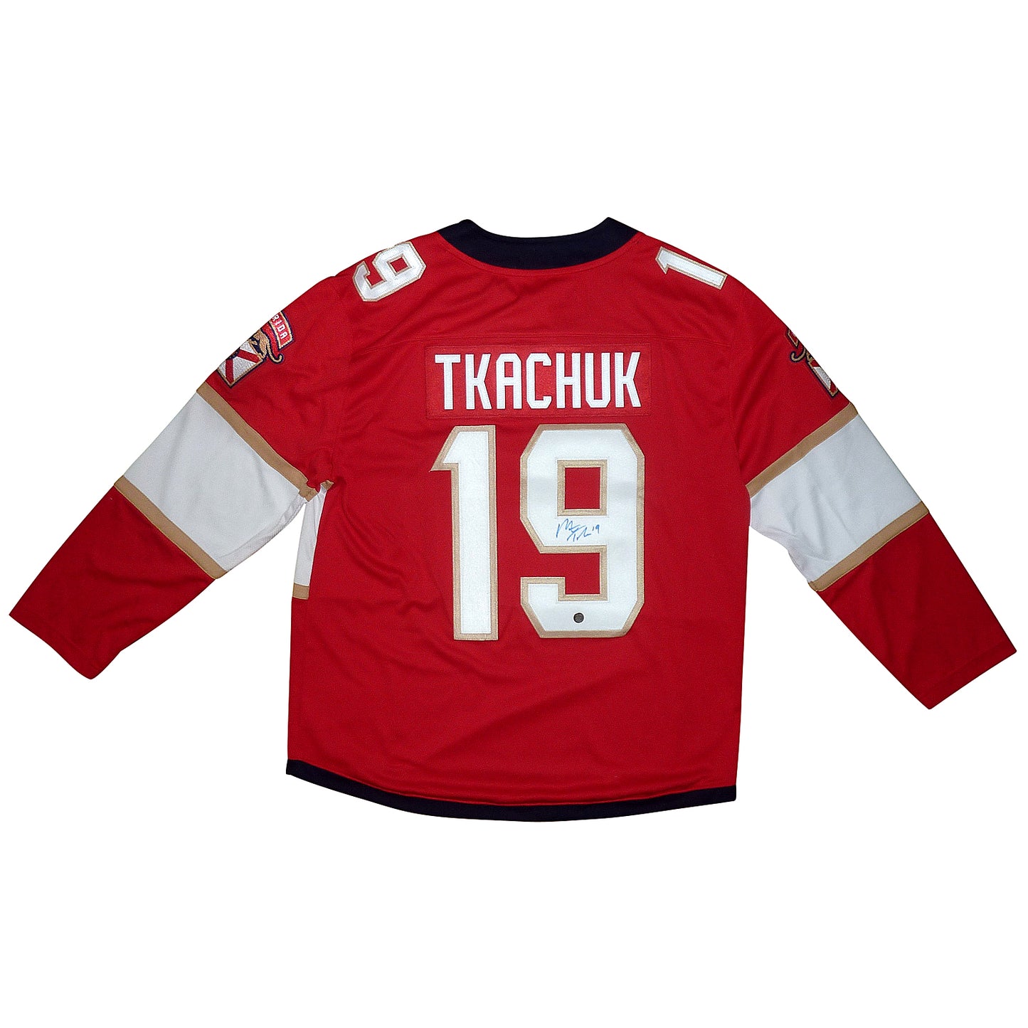 Matthew Tkachuk Autographed Florida Panthers (Red #19) Replica Adidas Hockey Jersey