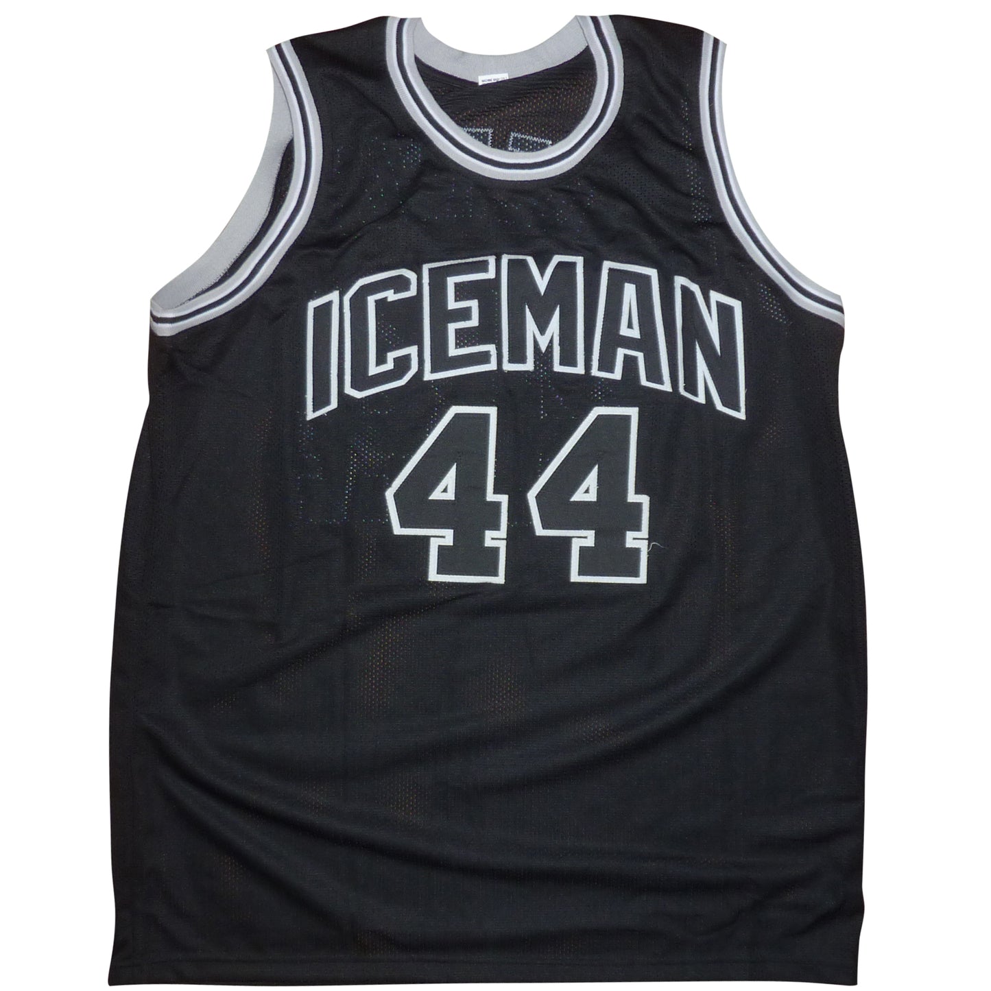 George Gervin Autographed San Antonio (Black #44) Ice Man Custom Jersey-JSA
