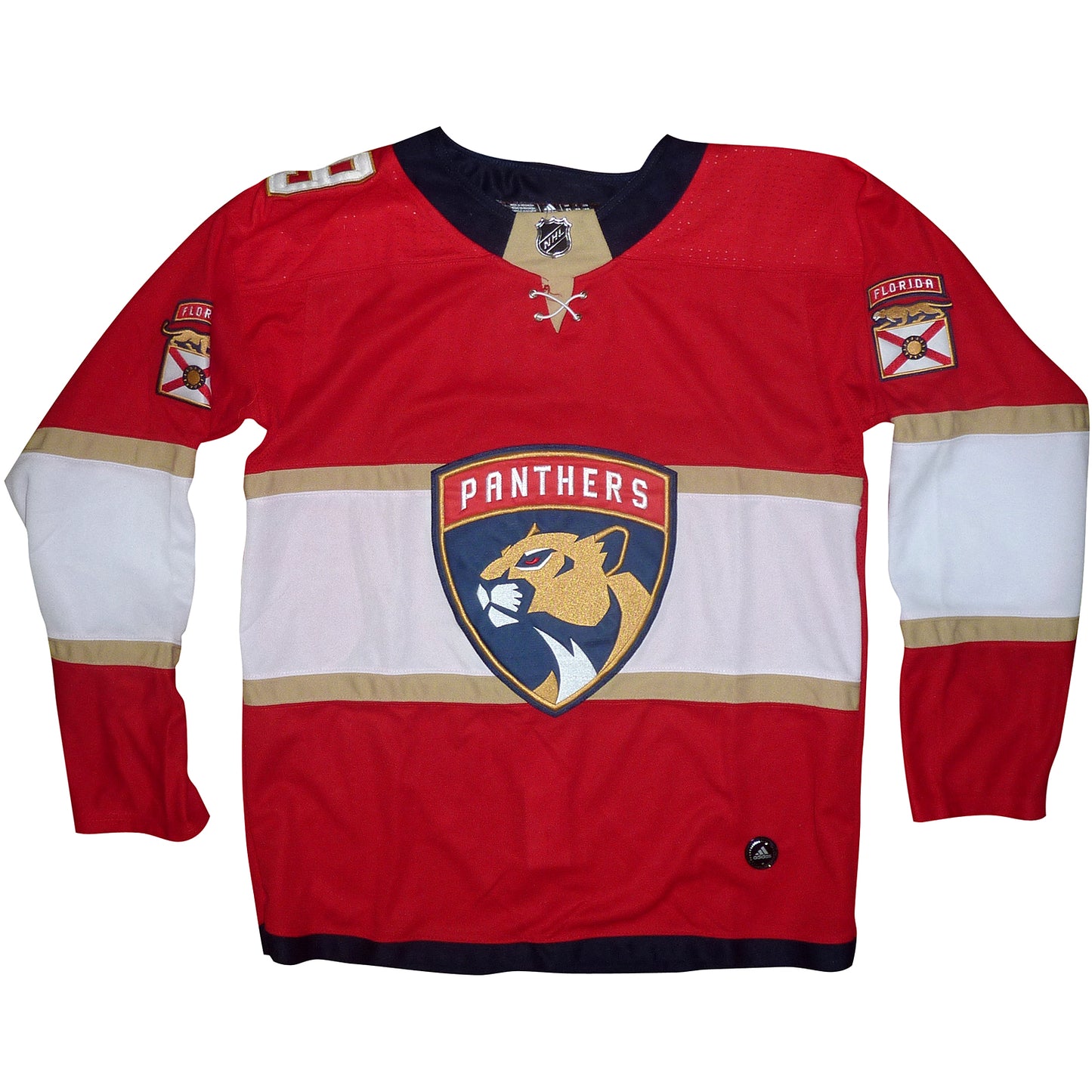 Sam Bennett Autographed Florida Panthers (Red #9) Adidas Hockey Jersey  JSA