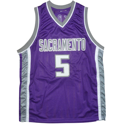 DeAaron Fox Autographed Sacramento (Purple #5) Custom Jersey  Beckett