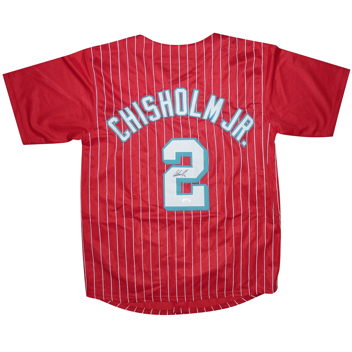 Jazz Chisholm Autographed Miami Marlins (Cuban City Connect Red #2) Custom Jersey - JSA