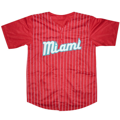 Jazz Chisholm Autographed Miami Marlins (Cuban City Connect Red #2) Custom Jersey  JSA