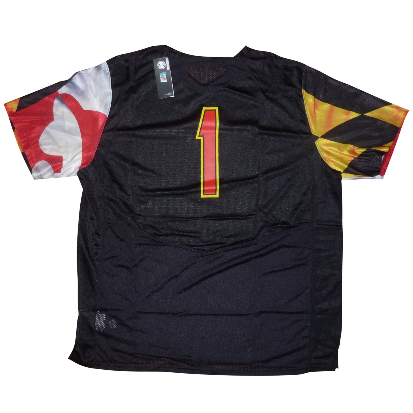 Stefon Diggs Autographed Maryland Terps Under Armour Football Jersey  JSA