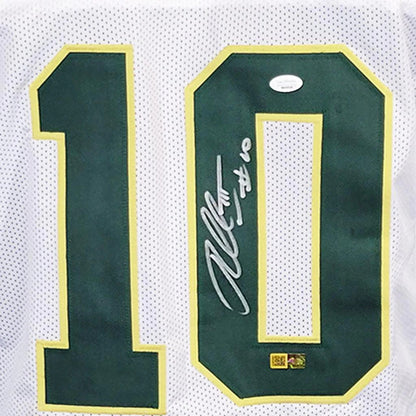 Robert Griffin III Autographed Baylor Bears (White #10) Custom Jersey - JSA