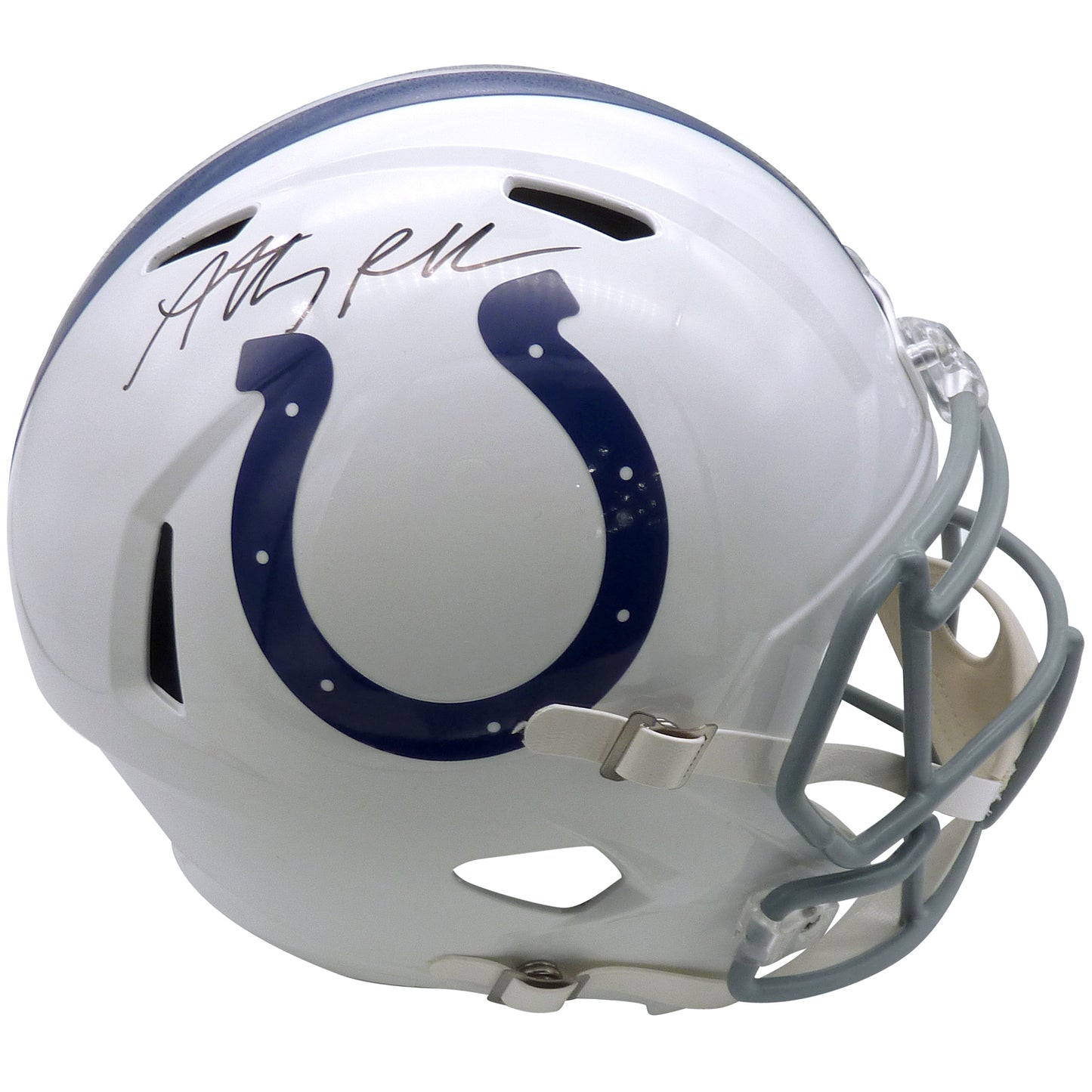 Anthony Richardson Autographed Indianapolis Colts Deluxe Full-Size Replica Helmet - Fanatics
