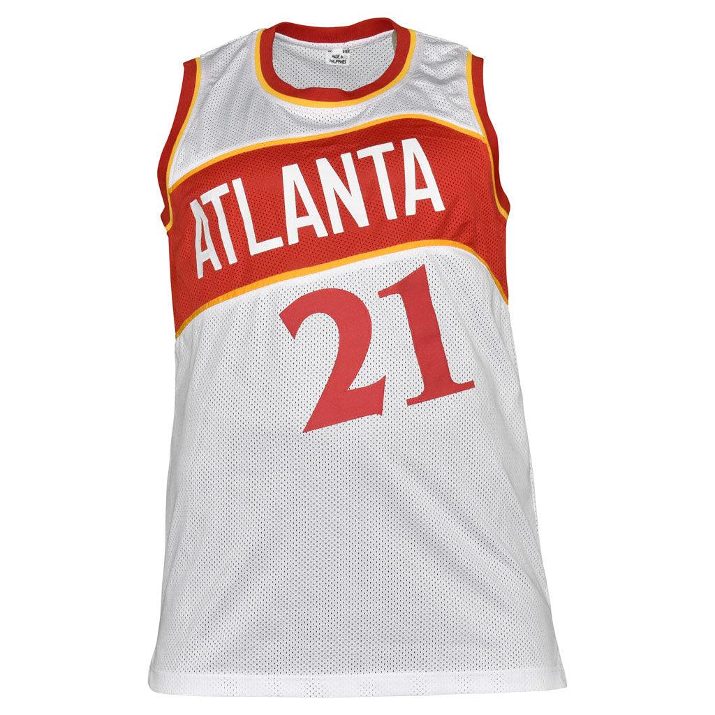 Maillot NBA Pas Cher Atlanta Hawks Dominique Wilkins 21 Rouge - Maillot Maillot NBA Pas Cher Atlanta Hawks Dominique Wilkins 21 Rouge - Maillot