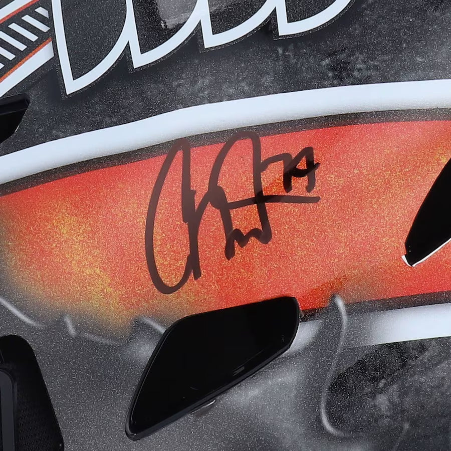 Carter Hart Autographed Philadelphia Flyers Full-Size Replica Goalie Mask - Fanatics