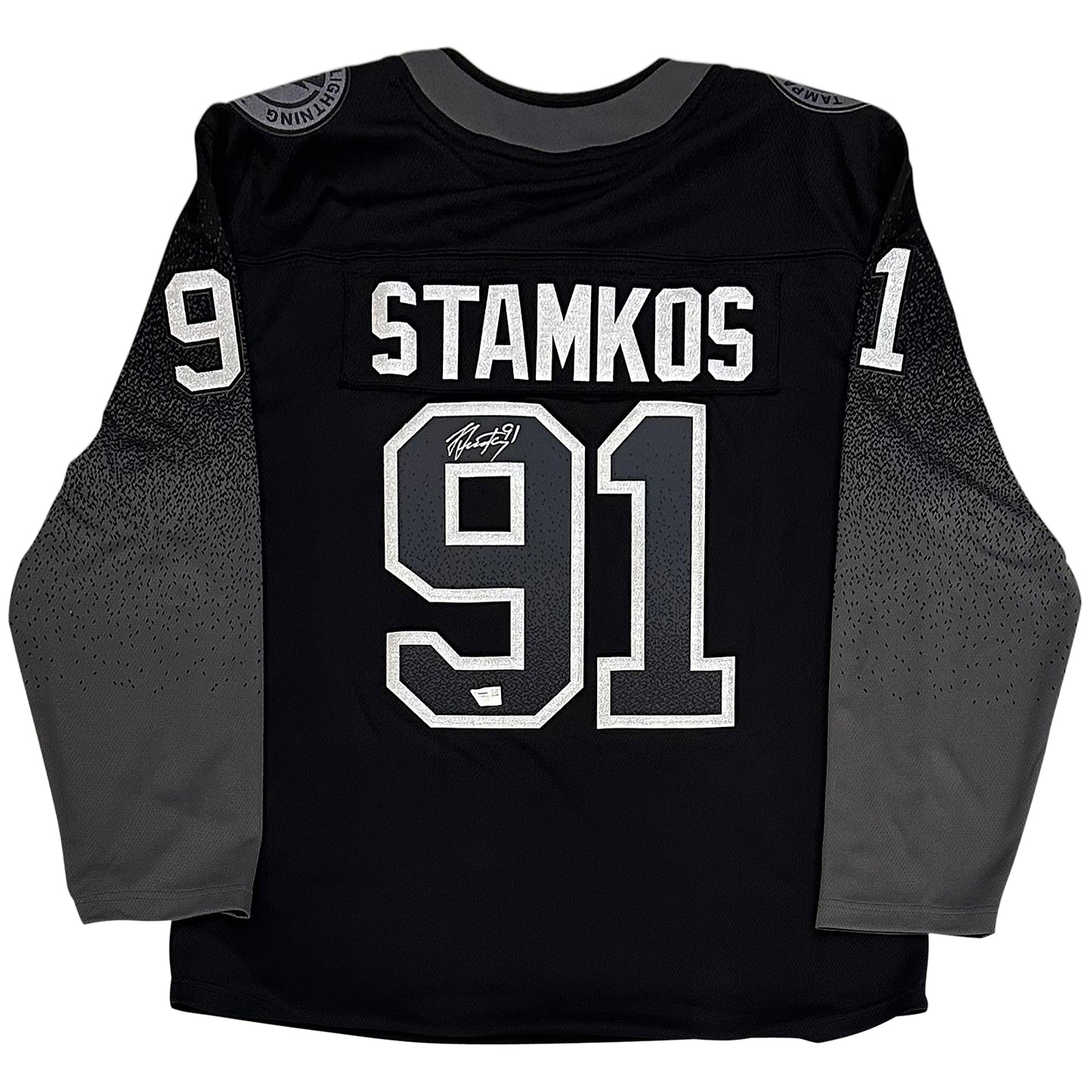 Steven Stamkos Autographed Tampa Bay Lightning (Black #91 Alternate) Fanatics Hockey Jersey - Fanatics