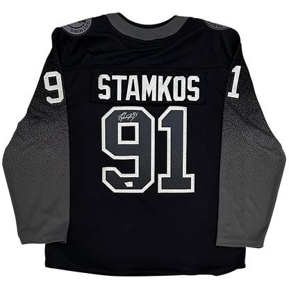 Steven Stamkos Autographed Tampa Bay Lightning (Black #91 Alternate) Fanatics Hockey Jersey - Fanatics