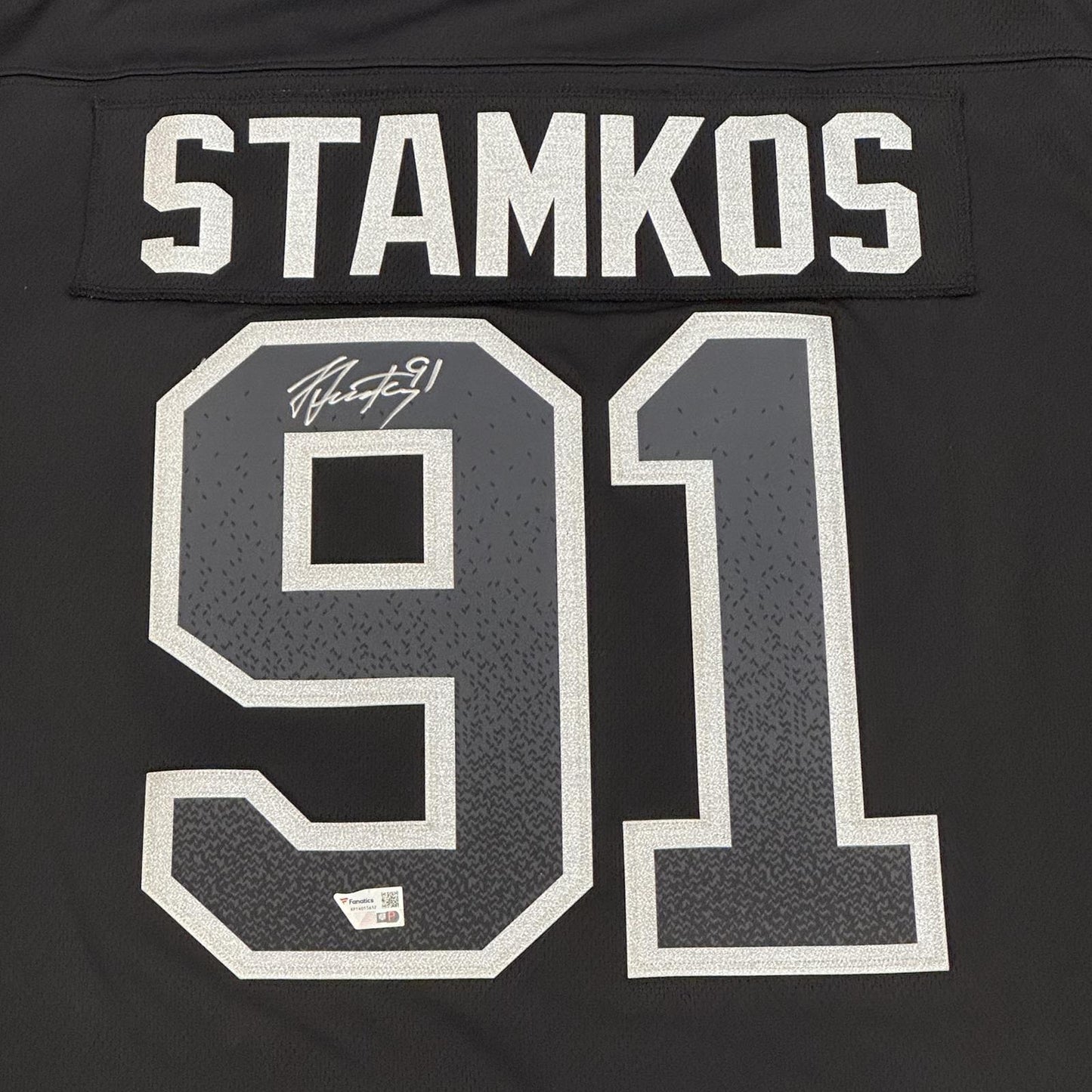 Steven Stamkos Autographed Tampa Bay Lightning (Black #91 Alternate) Fanatics Hockey Jersey - Fanatics