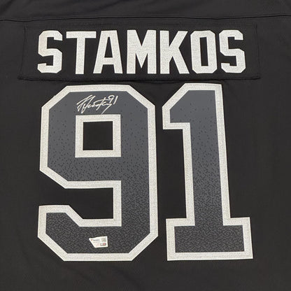 Steven Stamkos Autographed Tampa Bay Lightning (Black #91 Alternate) Fanatics Hockey Jersey - Fanatics