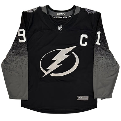 Steven Stamkos Autographed Tampa Bay Lightning (Black #91 Alternate) Fanatics Hockey Jersey - Fanatics