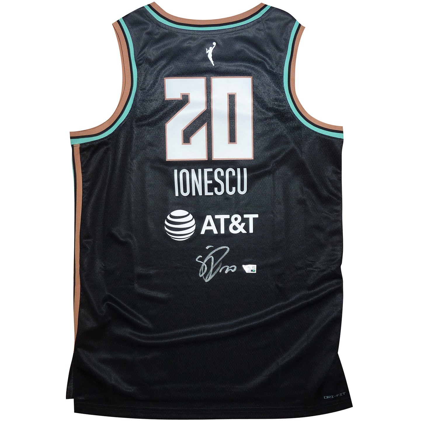 Sabrina Ionescu Autographed New York Liberty (Black #20) Nike Jersey - Fanatics