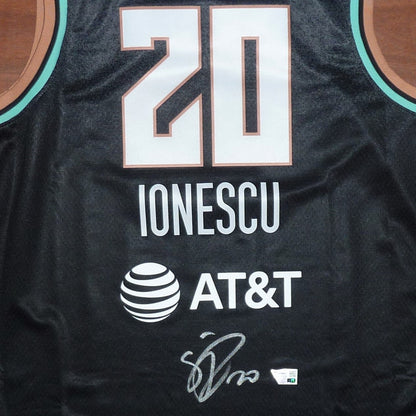 Sabrina Ionescu Autographed New York Liberty (Black #20) Nike Jersey - Fanatics