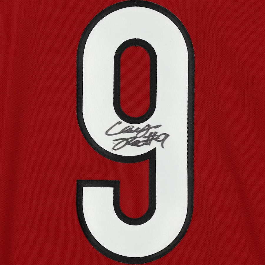 Clayton Keller Autographed Arizona Coyotes (Red #9) Adidas Hockey Jersey - Fanatics