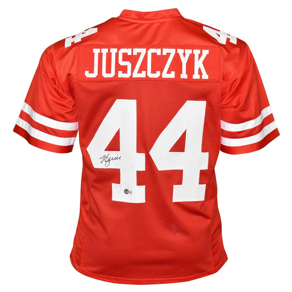 Kyle Juszczyk Autographed San Francisco (Red #44) Custom Jersey - Beckett