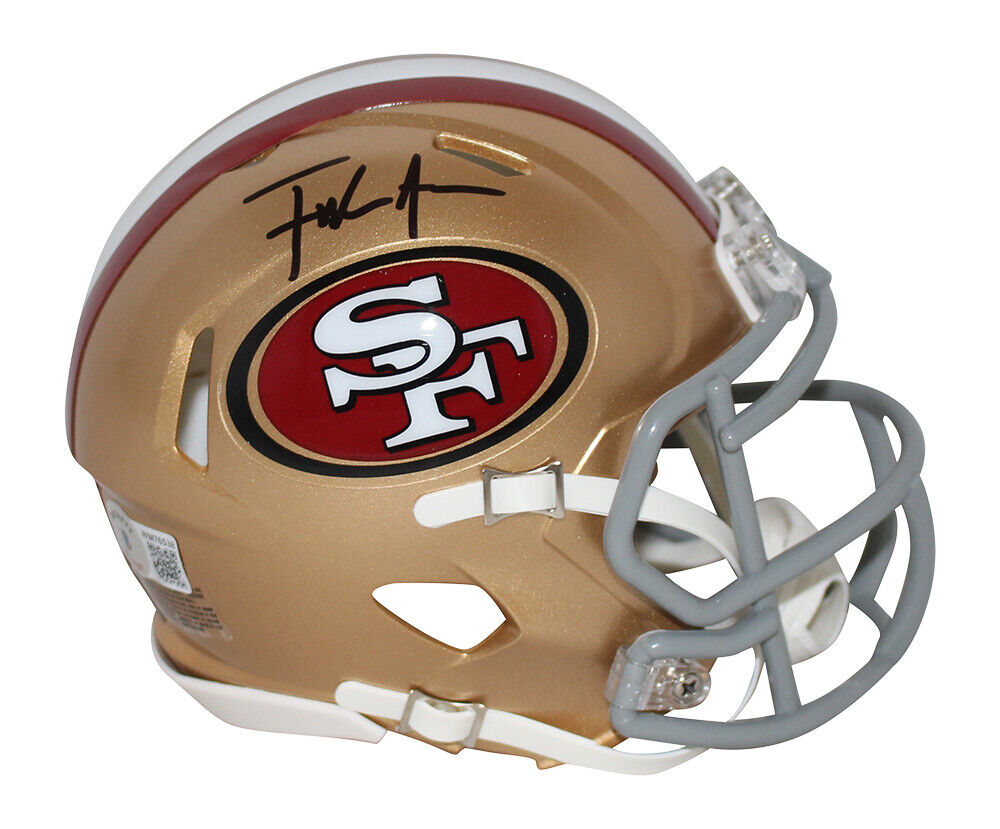 Frank Gore Autographed San Francisco 49ers Mini Helmet - Beckett