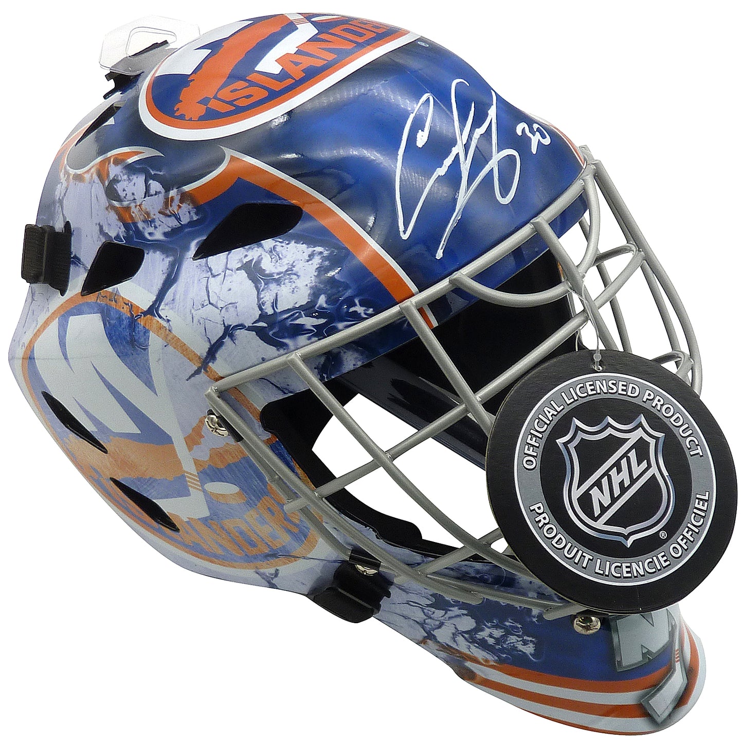 Ilya Sorokin Autographed New York Islanders Full-Size Replica Goalie Mask - JSA