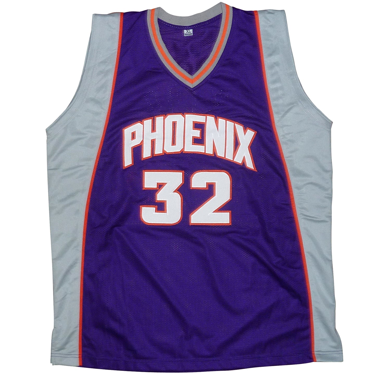 Jason Kidd Autographed Phoenix (Purple #32) Custom Jersey - Beckett