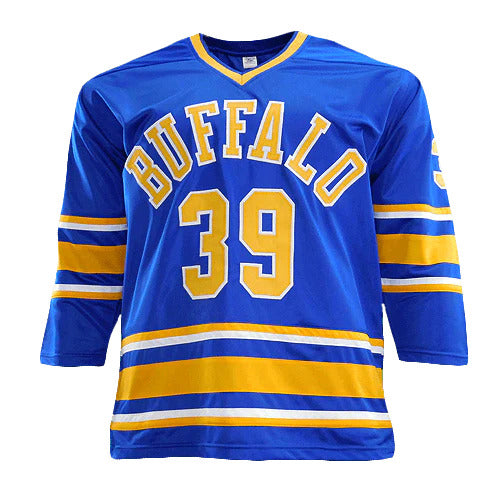 Dominik Hasek Autographed Buffalo (Blue #39) Custom Hockey Jersey - Beckett