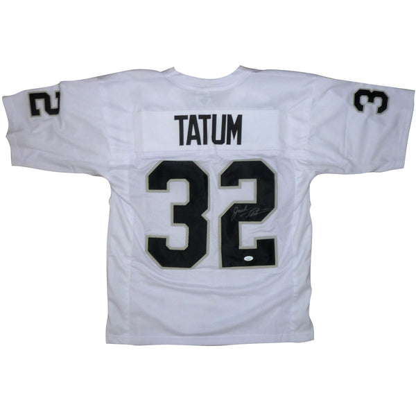 Jack Tatum Autographed Oakland Raiders (White #32) Custom Jersey
