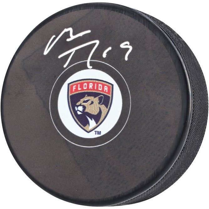 Matthew Tkachuk Autographed Florida Panthers Hockey Puck - Fanatics